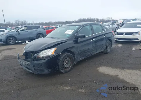 2015 Nissan Sentra S from USA, damaged, VIN 3N1AB7AP4FY275214